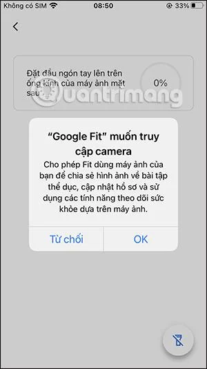 Cara menggunakan Google Fit untuk mengukur kadar denyutan jantung dan kadar pernafasan pada iPhone
