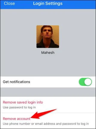 Bagaimana untuk log keluar dari Facebook pada iPhone