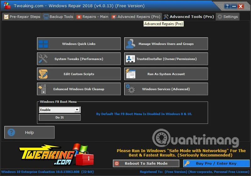 Cara menggunakan Pembaikan Windows untuk membetulkan ralat Windows