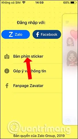 Cara membuat pelekat Zalo dan Facebook yang hebat