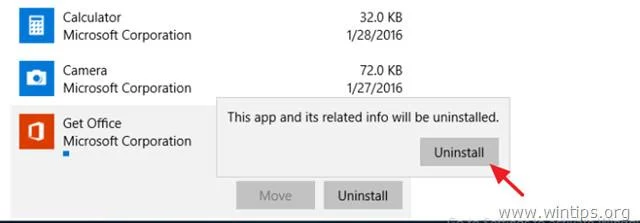 Windows 10/8.1/8'de Modern uygulamaları kaldırma talimatları