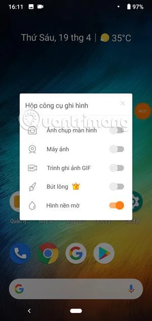 Bagaimana untuk merakam skrin telefon Android dengan Perakam DU