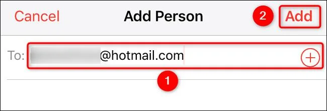 iPhoneでスケジュールを共有する方法
