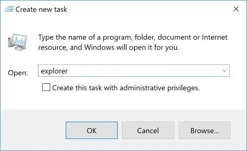 Betulkan ranap Windows Explorer pada Windows 10