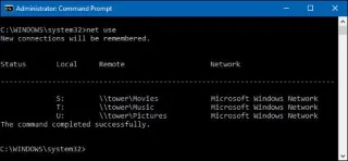 Windowsta Komut İstemini kullanarak ağ sürücüleri nasıl eşlenir