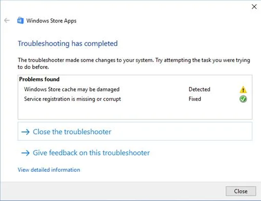Bagaimana untuk membetulkan ralat memuat turun apl di Gedung semasa menaik taraf kepada Kemas Kini Pencipta Windows 10