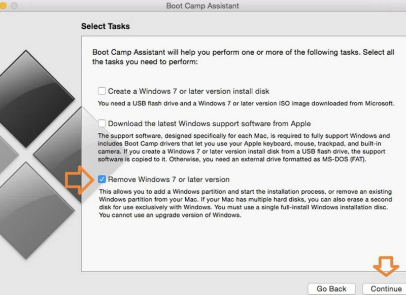 Cara memasang Windows 10 pada MacBook Pro (versi 2016 dan lebih baharu)