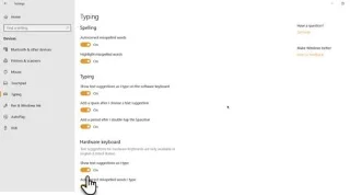 Come abilitare o disabilitare i suggerimenti di testo su Windows 10