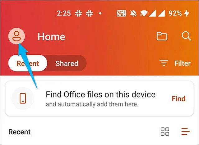 Cómo activar el modo oscuro en Microsoft Office en Android