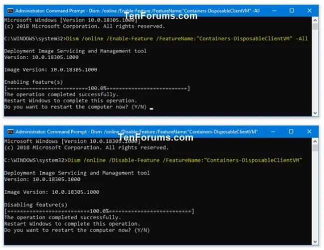Windows 10 で Windows サンドボックスを有効にして信頼できない .exe ファイルを実行する