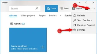 Windows 10daki Fotoğraflar uygulamasında karanlık mod nasıl açılır