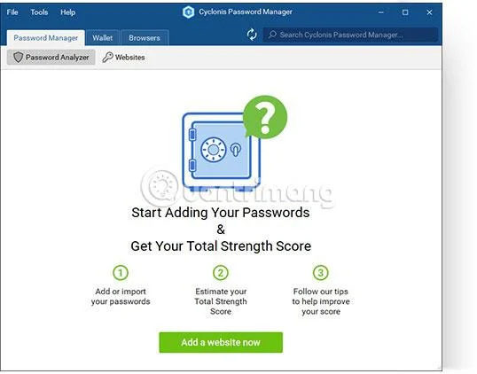 Herziening van Cyclonis Password Manager-wachtwoordbeheerder