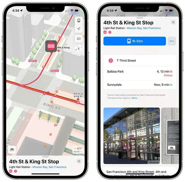 Perkara yang perlu diketahui tentang aplikasi Peta pada iOS 15
