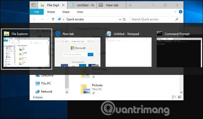 Bagaimanakah Windows 10 mengubah cara Alt+Tab berfungsi?