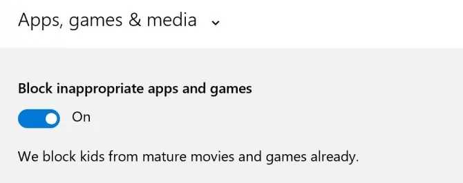 Arahan untuk menyediakan dan menggunakan Kawalan Ibu Bapa pada Windows 10