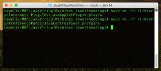 Bagaimana untuk mengalih keluar Java pada Mac OS X