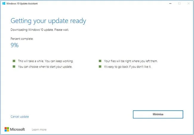 Fout 0xc1900223 oplossen bij het updaten van Windows 10