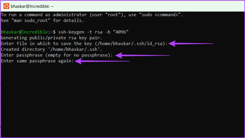 Windows'ta SSH anahtarı nasıl oluşturulur