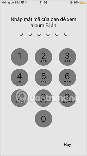 iPhoneで非表示のフォトアルバムをロックする方法
