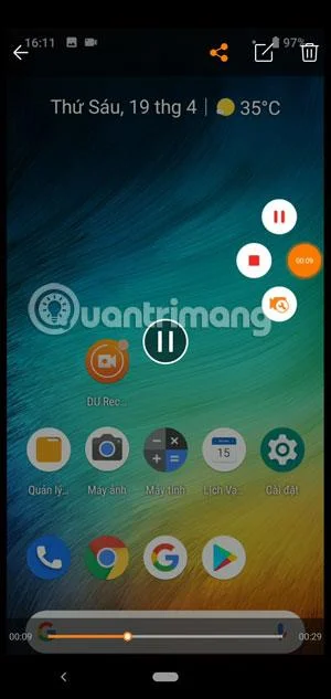 Bagaimana untuk merakam skrin telefon Android dengan Perakam DU