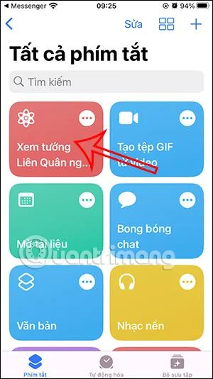 Arahan untuk melihat Jeneral Lien Quan dalam kehidupan sebenar