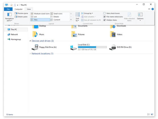 Windows 11/10/7/8でファイル拡張子を表示および表示する方法