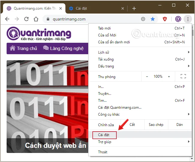 Chrome をデフォルト設定にリセットする手順