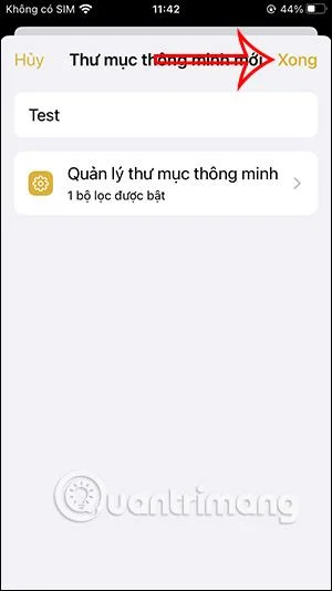 Cara menggunakan folder pintar dalam Nota iPhone