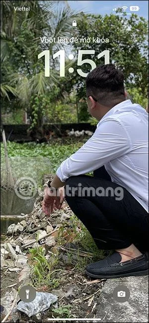 Bagaimana untuk menetapkan kertas dinding yang tidak bertopeng pada iOS 16 untuk "mengayunkan arah aliran"
