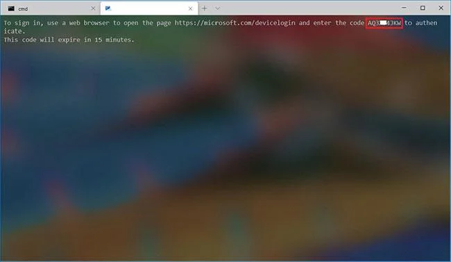 Windows Terminalinde Azure Cloud Shell nasıl kurulur
