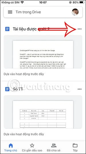 Bagaimana untuk memuat turun fail Google Drive ke iPhone
