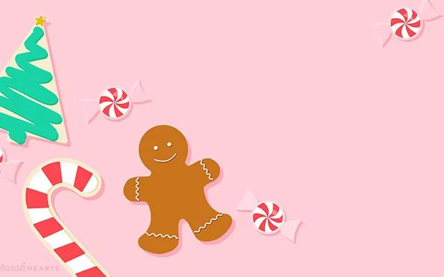 Kertas dinding Krismas yang comel, kertas dinding Krismas yang comel