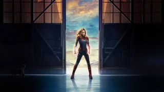 Set kertas dinding Kapten Marvel resolusi tinggi untuk komputer