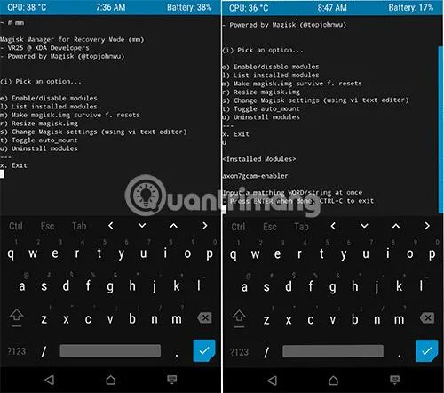 TWRP Recoveryを使用してMagiskモジュールを削除する方法
