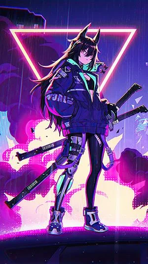 Gambar Anime Girl, Gambar Anime Perempuan pelbagai genre untuk telefon