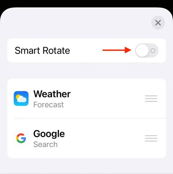Cómo evitar que las pilas de widgets en iPhone cambien automáticamente