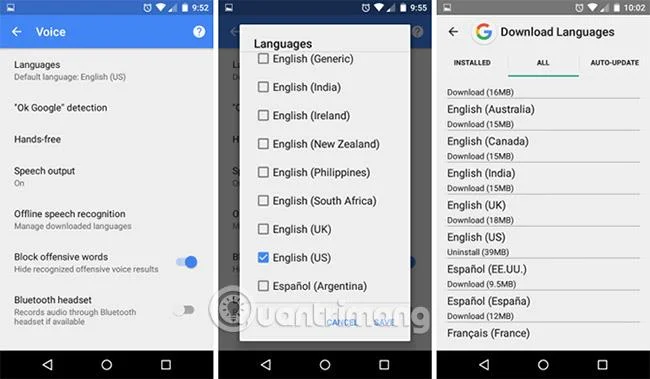 Dayakan ciri Pertuturan-ke-Teks pada Android