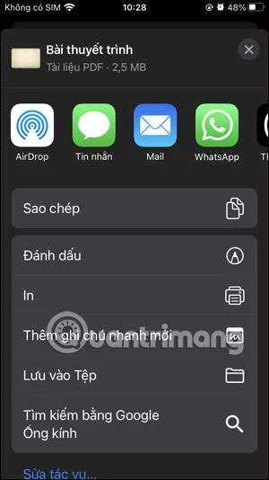 Bagaimana untuk menukar PowerPoint kepada PDF pada iPhone
