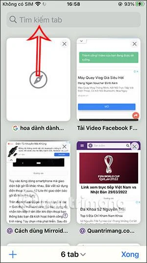 Cara yang sangat berguna untuk mencari tab dengan cepat pada Safari iPhone