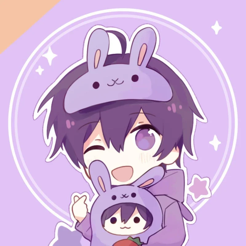 Awatar Chibi, uroczy awatar, piękny awatar Chibi