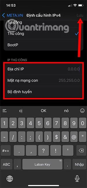 Comment changer l'adresse IP du téléphone