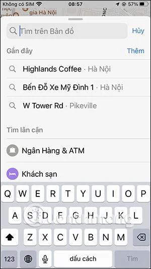 Cara menambah alamat Rumah pada Peta Apple