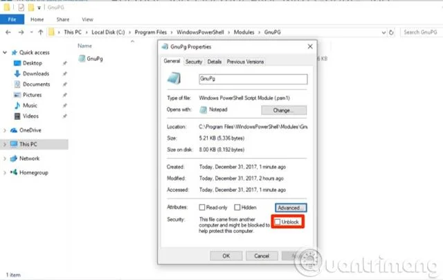 Powershell kullanarak Windows'taki dosyaları otomatik olarak şifreleyin