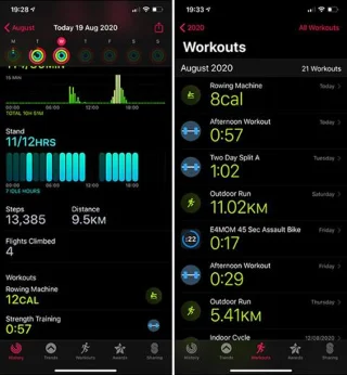 Bagaimana untuk memadamkan aktiviti senaman pada Apple Watch