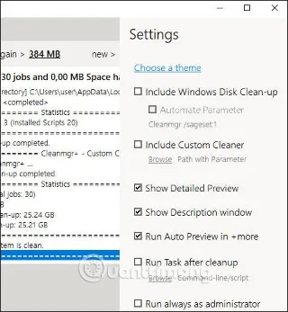 如何使用 Cleanmgr+ 清理磁碟機並刪除瀏覽器快取