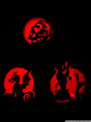 Kertas dinding Halloween untuk telefon