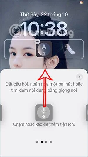 Cara menambah Google Lens pada skrin kunci iPhone