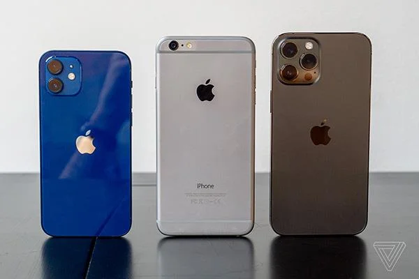 Bandingkan saiz iPhone 12 mini dan iPhone 12 Pro Max