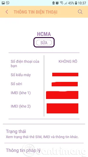 Bagaimana untuk menukar nama telefon Android