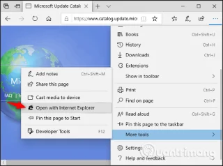 Windows 10da Internet Explorerda eski web siteleri nasıl açılır